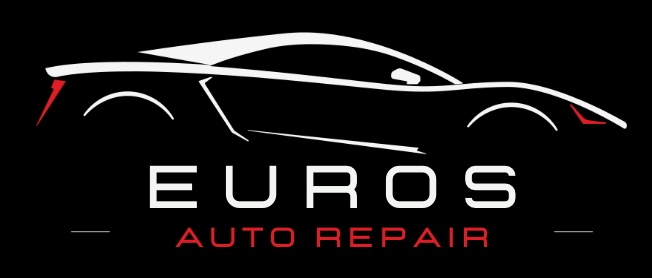 A car with the words euross auto repair on it